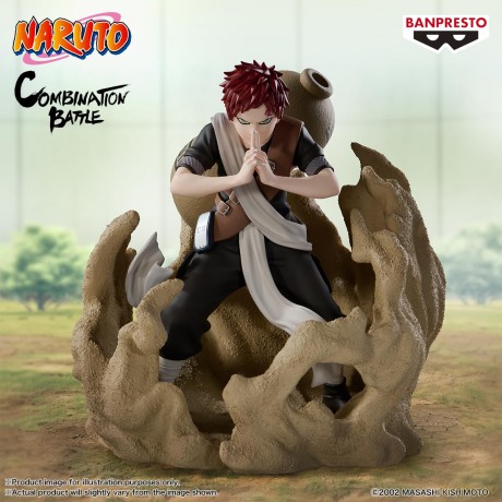 Banpresto Combination Battle Naruto Gaara Statue 12cm 29887