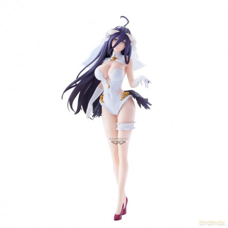Banpresto GlitterGlamour Overlord Albedo verWedding Statue 27cm 29874
