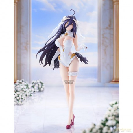 Banpresto GlitterGlamour Overlord Albedo verWedding Statue 27cm 29874