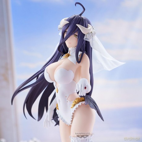 Banpresto GlitterGlamour Overlord Albedo verWedding Statue 27cm 29874