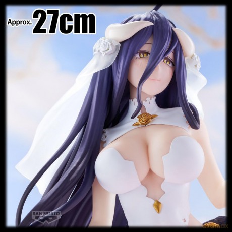 Banpresto GlitterGlamour Overlord Albedo verWedding Statue 27cm 29874