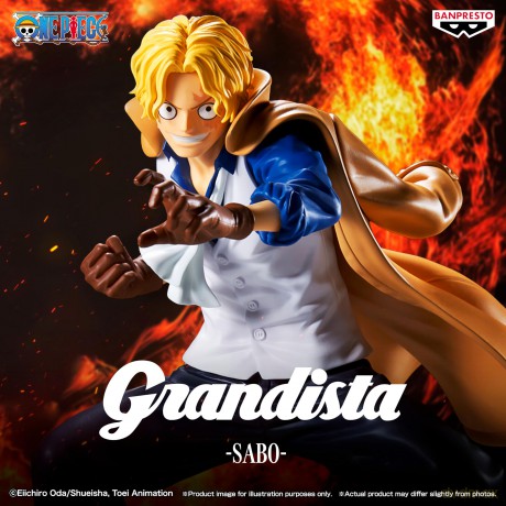 Banpresto Grandista One Piece Sabo Statue 23cm 29916