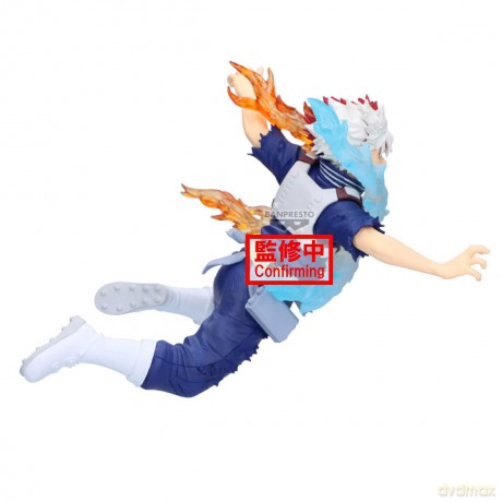 Banpresto The Amazing HeroesPlus My Hero Academia Shoto Todoroki Statue 15cm 29896