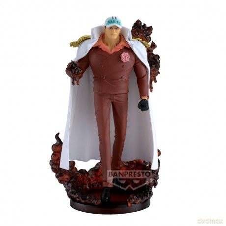 Banpresto The Shukko Logia One Piece Sakazuki Statue 19cm 29924
