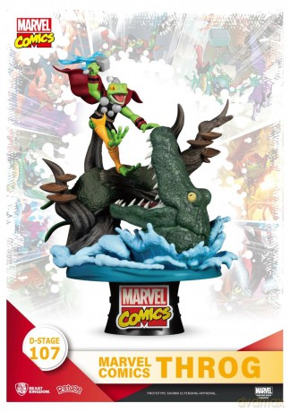 BK DStage Marvel Comics Throg Diorama 15cm DS107