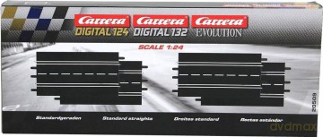 Carrera Slot Accessories Digital 124132Evolution Standard Straights x 4 20020509