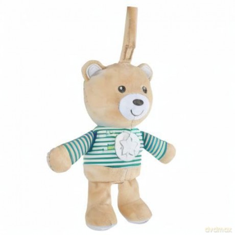 Chicco First Dreams Lullaby Stardust Bear Nightlight Plush Y011112800