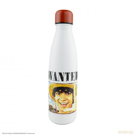 Cinereplicas Animation One Piece Wanted Luffy Stainless Water Bottle CR4092