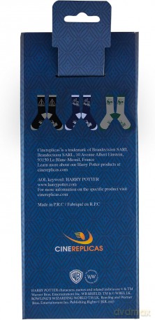 Cinereplicas Movies Harry Potter Deathly Hallows Socks Set of 3 CR1605