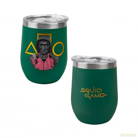 Cinereplicas TV Series Netflix Squid Game Squid Game Guards Stainless Travel Mug CR4341