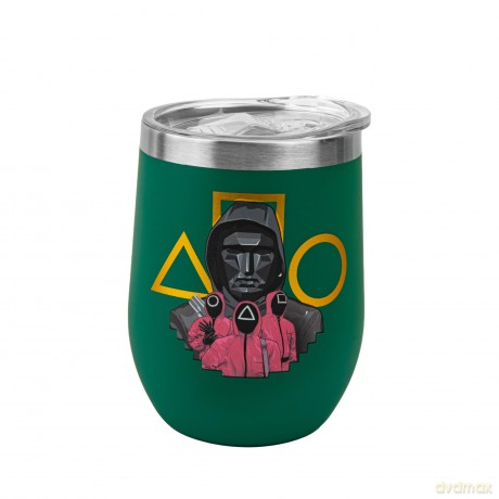 Cinereplicas TV Series Netflix Squid Game Squid Game Guards Stainless Travel Mug CR4341