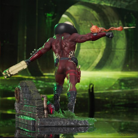 Diamond Gallery GI Joe Profit Director Destro PVC Statue 25cm Feb218598