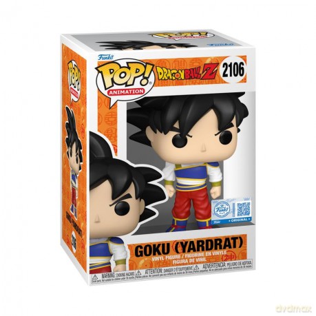 Funko Pop Animation Dragon Ball Z Goku Yardrat Special Edition 2106 Vinyl Figure