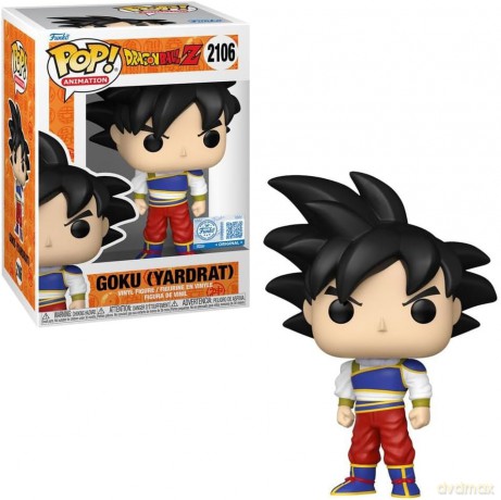 Funko Pop Animation Dragon Ball Z Goku Yardrat Special Edition 2106 Vinyl Figure