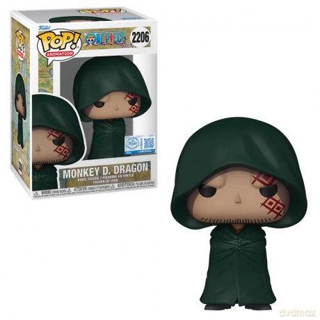 Funko Pop Animation One Piece Monkey D Dragon Special Edition 2206 Vinyl Figure