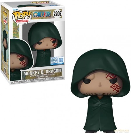 Funko Pop Animation One Piece Monkey D Dragon Special Edition 2206 Vinyl Figure