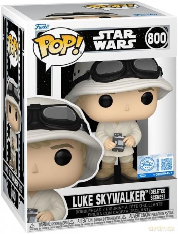 Funko Pop Disney Star Wars Deleted Scenes Luke with Binoculars Special Edition 800 BobbleHead Vinyl Figure