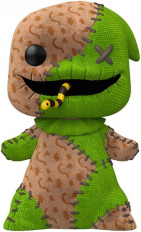 Funko Pop Disney The Nightmare Before Christmas Oogie Boogie Patchwork Flocked Special Edition 1634 Vinyl Figure