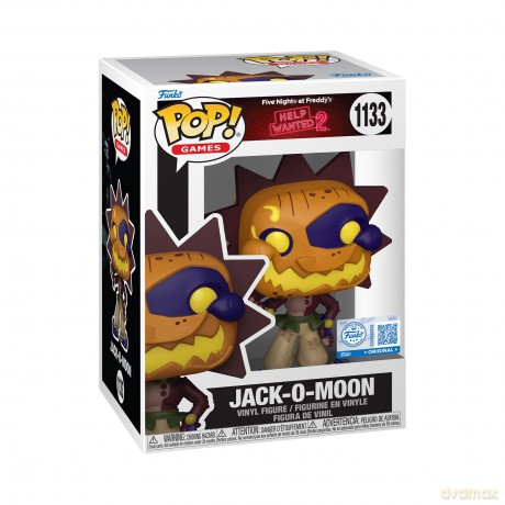 Funko Pop Games Five Nights at Freddys Help Wanted 2 JackOMoon Special Edition 1133 Vinyl Figure