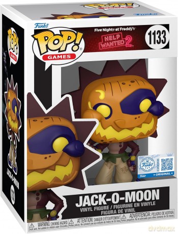Funko Pop Games Five Nights at Freddys Help Wanted 2 JackOMoon Special Edition 1133 Vinyl Figure