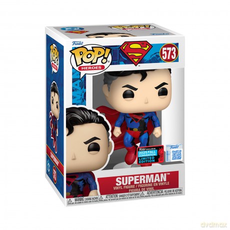 Funko Pop Heroes DC Superman Convention Special Edition 573 Vinyl Figure