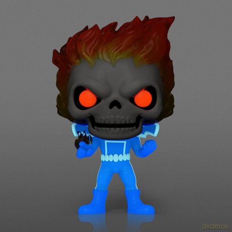 Funko Pop Marvel StrangeTales Ghost Rider Glows in The Dark Special Edition 1559 BobbleHead Vinyl Figure