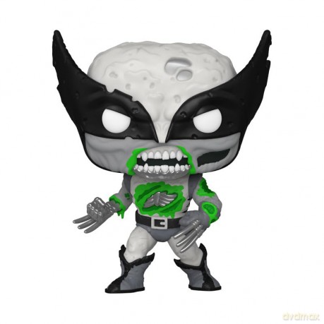 Funko Pop Marvel Zombies Wolverine BW Glows in The Dark Special Edition 662 Vinyl Figure