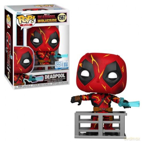 Funko Pop Plus Marvel Deadpool Wolverine Deadpool Finale Special Edition 1567 BobbleHead Vinyl Figure