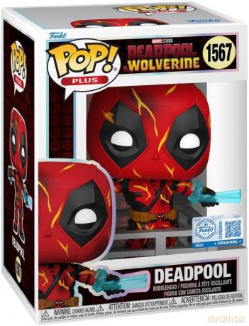 Funko Pop Plus Marvel Deadpool Wolverine Deadpool Finale Special Edition 1567 BobbleHead Vinyl Figure