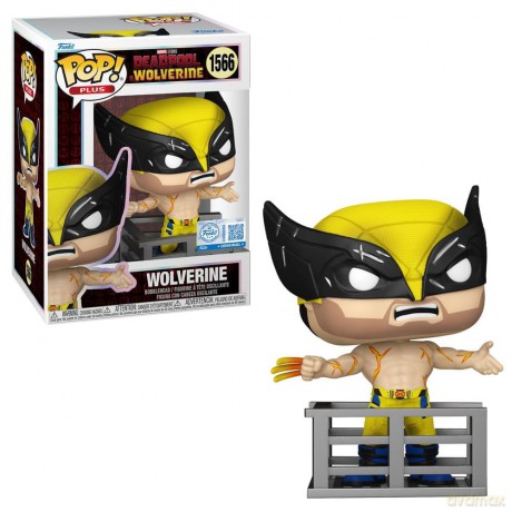 Funko Pop Plus Marvel Deadpool Wolverine Wolverine Finale Special Edition 1566 BobbleHead Vinyl Figure