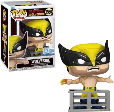 Funko Pop Plus Marvel Deadpool Wolverine Wolverine Finale Special Edition 1566 BobbleHead Vinyl Figure