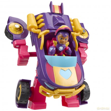 Hasbro Disney Jr Marvel Iron Man And His Awesome Friends Ironheart 2 in1 Mech Suit Vehicle G1476