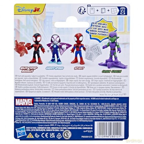 Hasbro Disney Jr Marvel Spidey And His Amazing Friends Spidey 3 Figure G1458