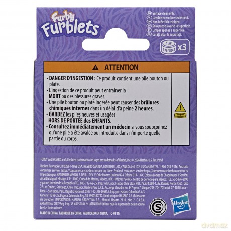 Hasbro Furby Furblet Foodie Ber Ree G3368