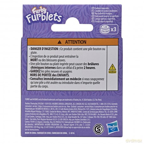 Hasbro Furby Furblet Foodies Avo Kah G3367