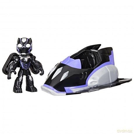 Hasbro Marvel Iron Man And His Awesome Friends Black Panther Panther Plane Vehicle G1774