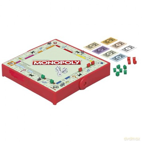 Hasbro Monopoly Grab and Go Board Game English Language F8256