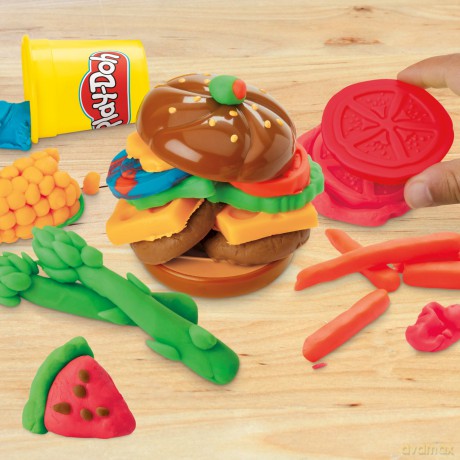 Hasbro PlayDoh Doh More Food Shapes Grill Fun Playset G1614