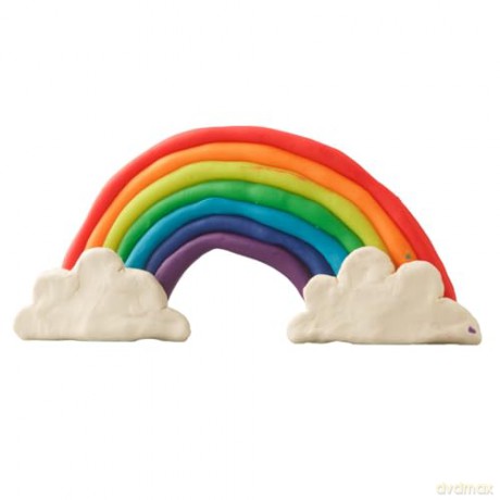 Hasbro PlayDoh Doh More Rainbow 8 Pack G0691