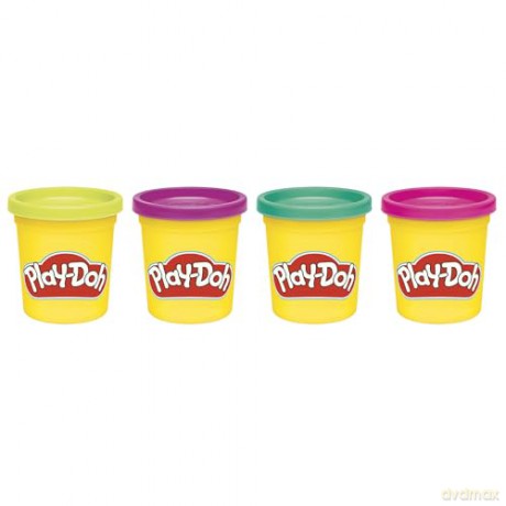 Hasbro PlayDoh Doh More Vibrant 4 Pack G0689