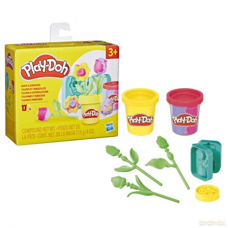 Hasbro PlayDoh Lil Flowers Tulips And Daffodils G2478
