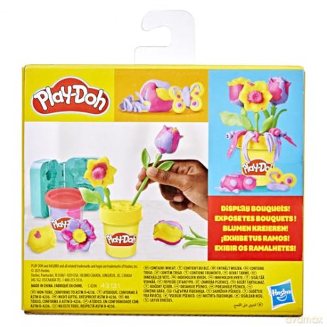 Hasbro PlayDoh Lil Flowers Tulips And Daffodils G2478