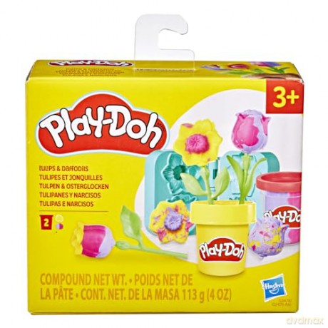 Hasbro PlayDoh Lil Flowers Tulips And Daffodils G2478