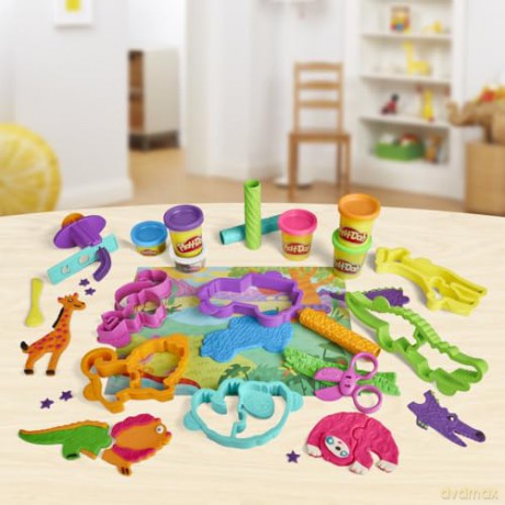 Hasbro PlayDoh Wild Animals Toolset F7213