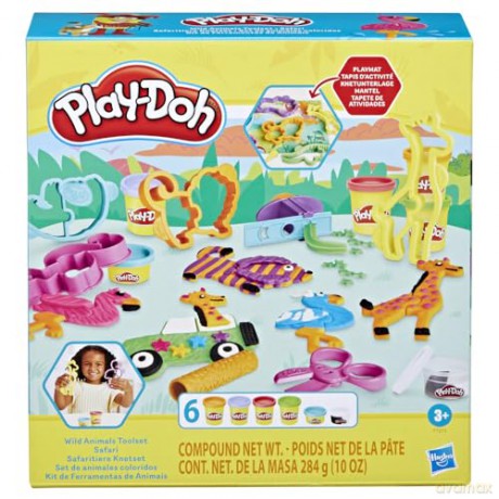 Hasbro PlayDoh Wild Animals Toolset F7213