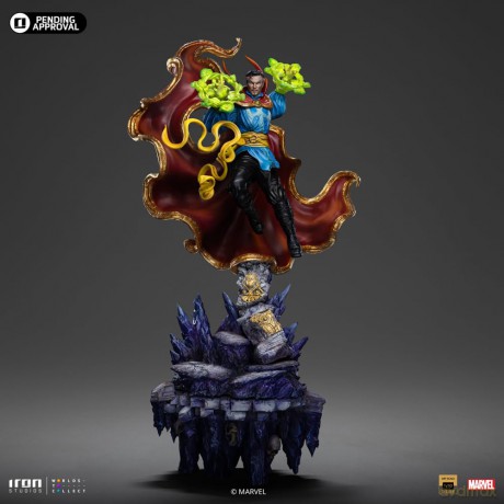 Iron Studios Deluxe Marvel Comics Dr Strange Art Scale Statue 110 MARCAS10612410