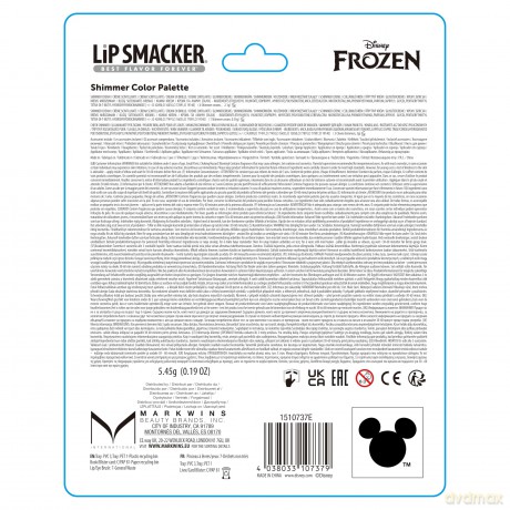 Lip Smacker Disney Frozen Shimmer Color Palette 1510737E