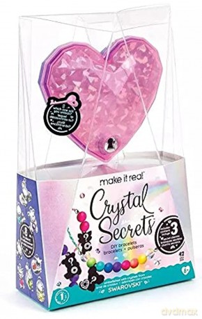 Make it Real Crystal Secrets DIY Bracelets 3 charm pack Sw 1712