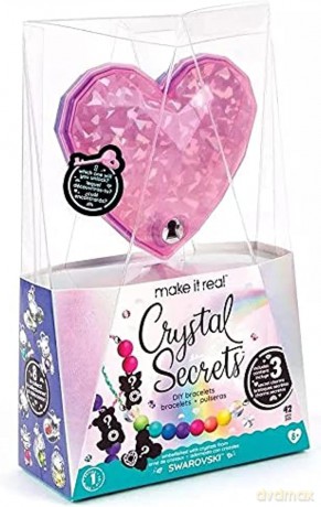 Make it Real Crystal Secrets DIY Bracelets 3 charm pack Sw 1712