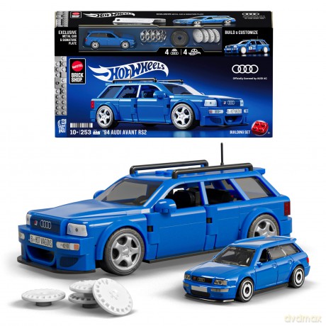 Mattel Brick Shop Hot Wheels Speed Series 94 Audi Avant RS2 Vehicle JGR28